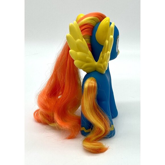 My Little Pony FIM G4 Wonderbolts Spitfire Blue Orange Yellow Lightning Bolt 6” - Picture 5 of 7